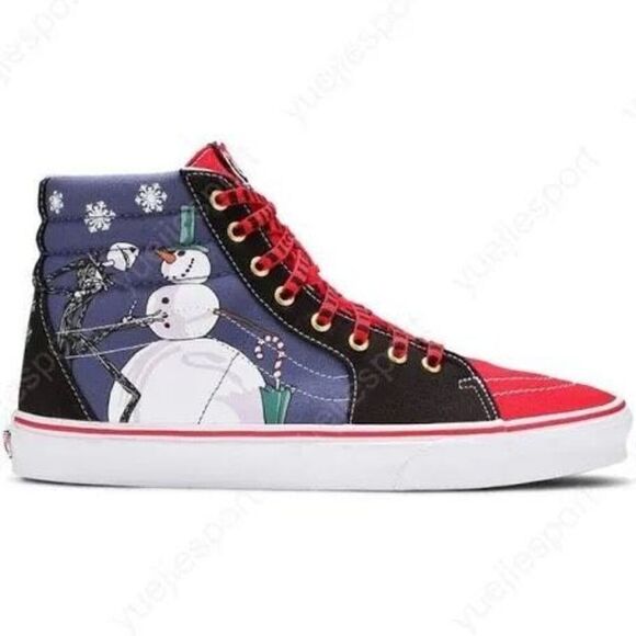 Vans Other - Vans Men's Size 10 Nightmare Before Christmas Sk8 High Shoes Jack Skellington